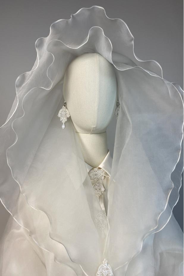 
						Фата из органзы Магнолия