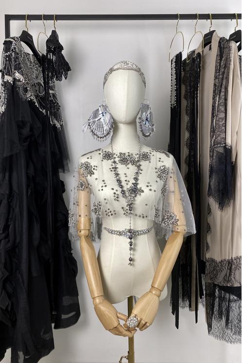 Накидка вечерняя Графит NIKTA