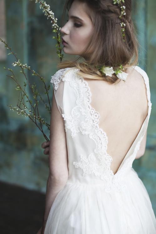  Воздушное платье из шёлковой органзы Yanit