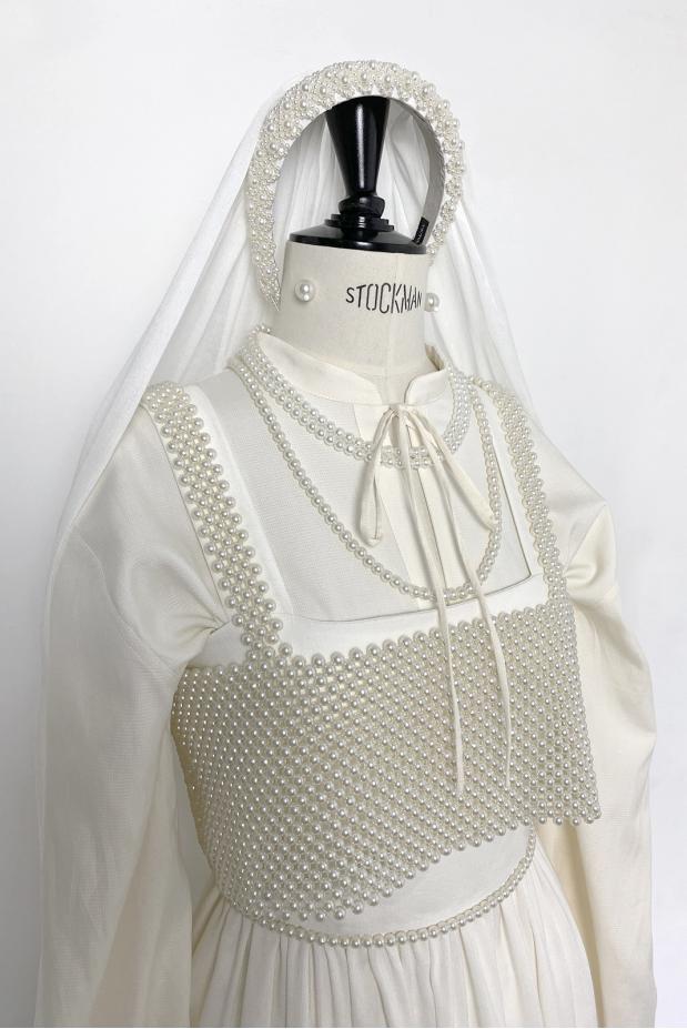 Фата на венчание из вискозы