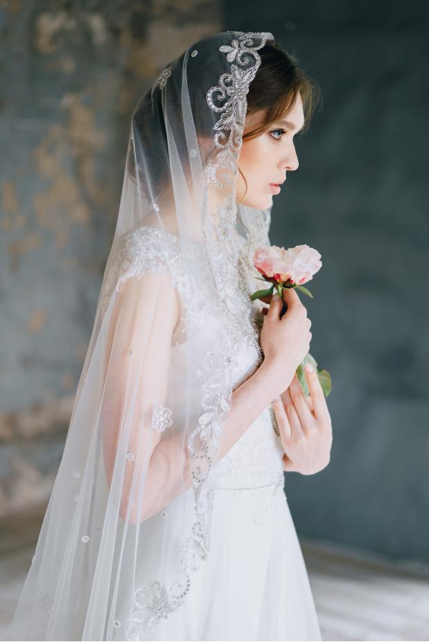 ФАТА С ВЫШИВКОЙ РУЧНОЙ РАБОТЫ АРТ.7327