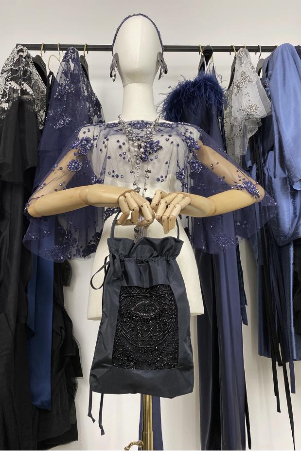 
						Сумочка вечерняя с вышивкой