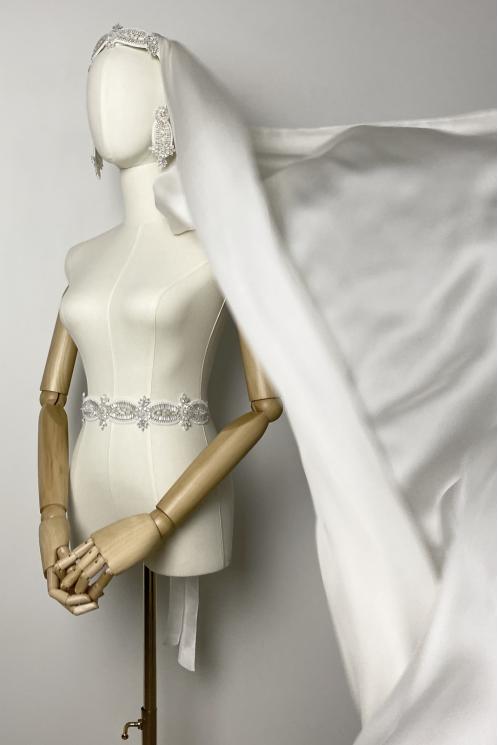 Фата из шёлка муслин