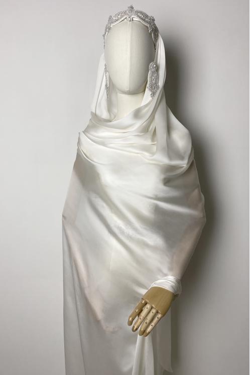 Фата из шёлка муслин