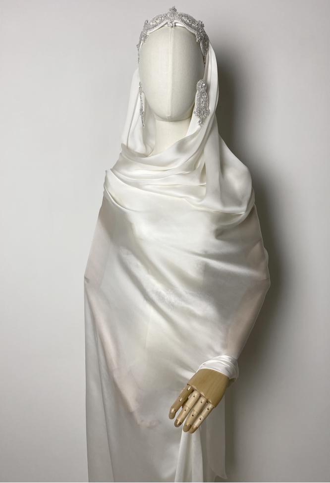 Фата из шёлка муслин