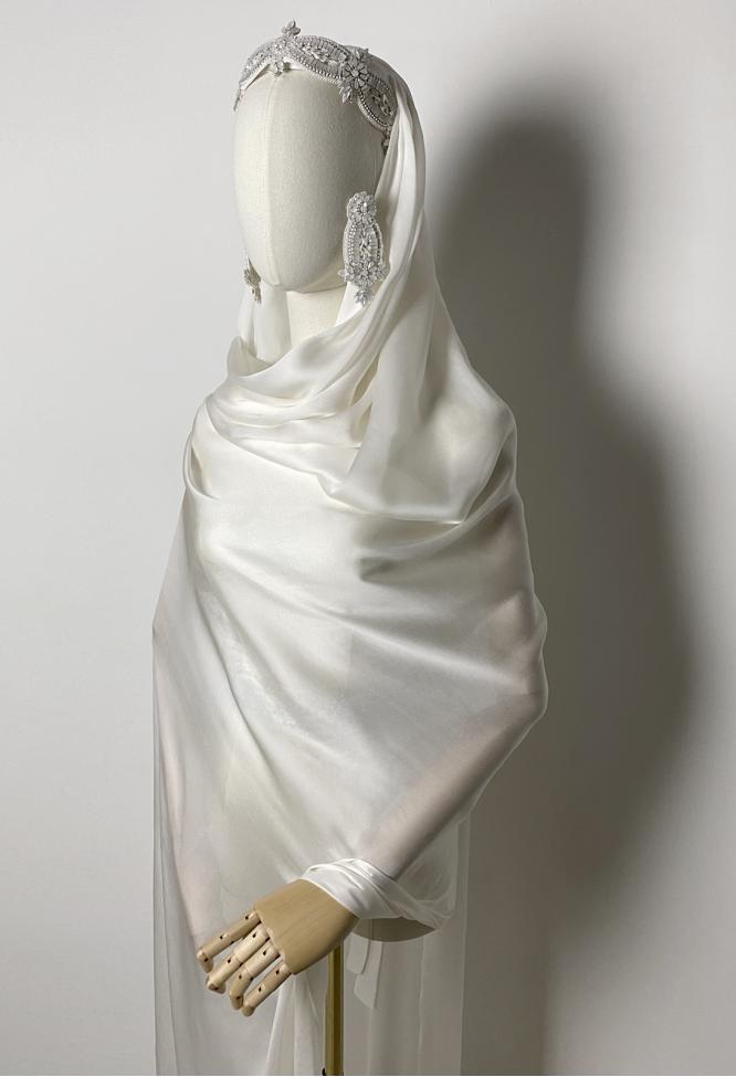 Фата из шёлка муслин